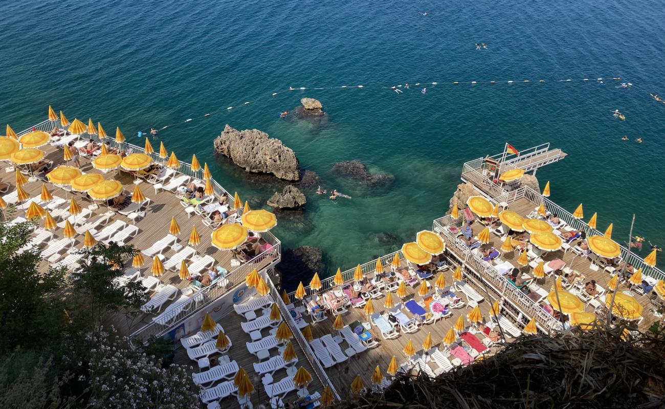 Photo de Muratpasa Belediyesi Antalya Inciralti Plaji avec surface béton pavée de surface