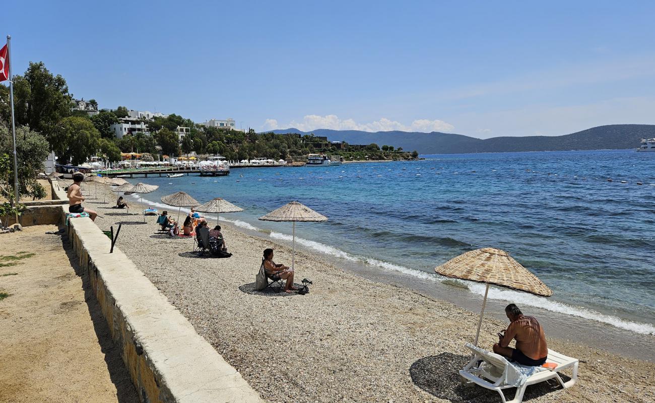 Photo de Giritli Beach avec petits galets gris de surface
