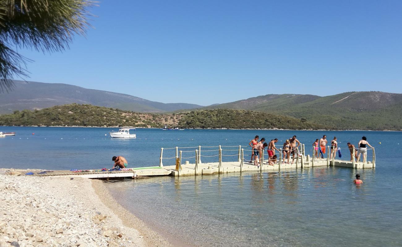 Photo de Guzelyali Beach avec petits galets gris de surface