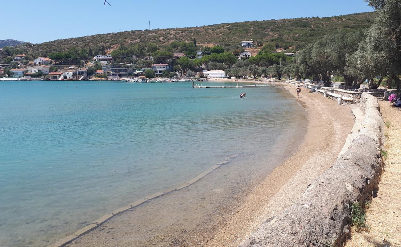 Photo de Yuvakent Sitesi Beach avec petits galets beige de surface
