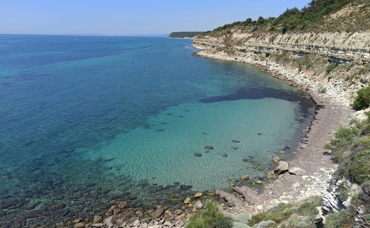 Photo de Tel Koyu - Bakery Beach avec terrain rocheux de surface