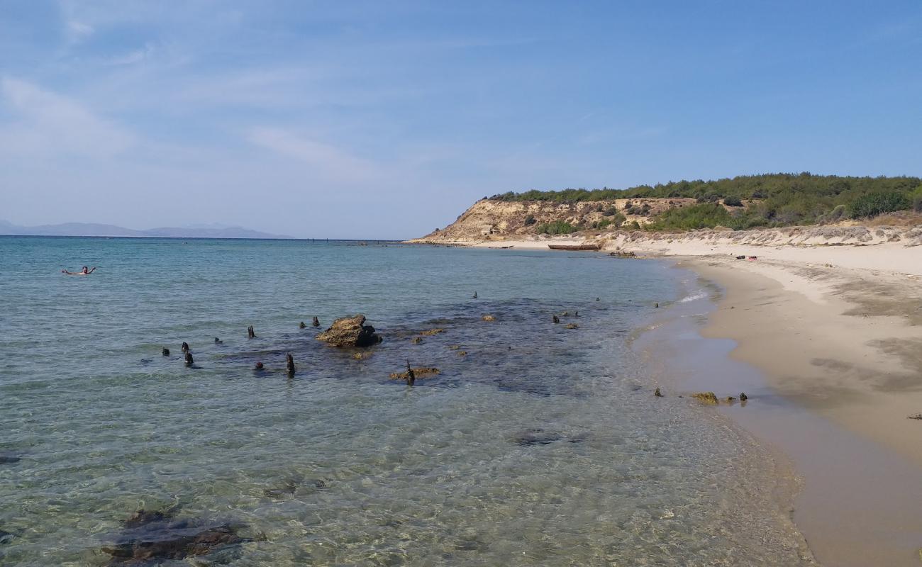 Photo de Tekke Koyu avec sable beige de surface