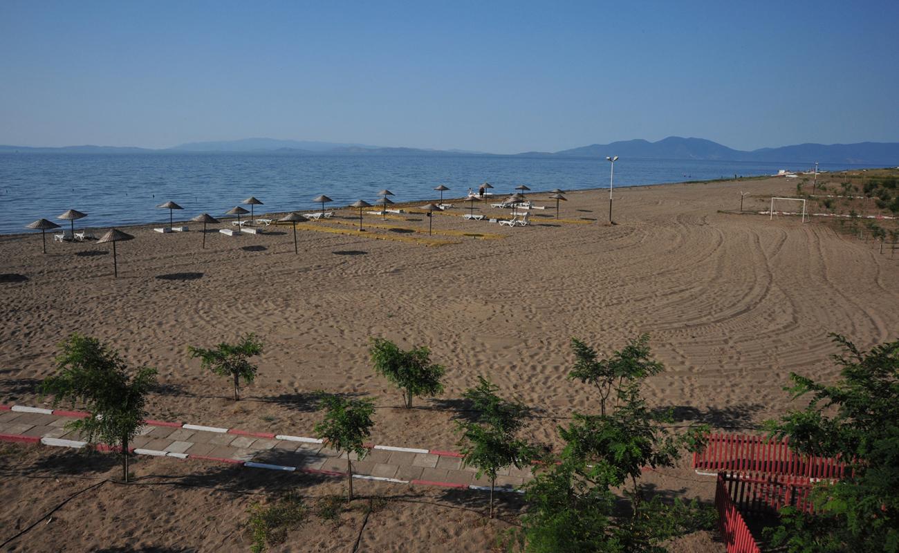 Photo de Kemal Turkler Beach avec sable beige de surface