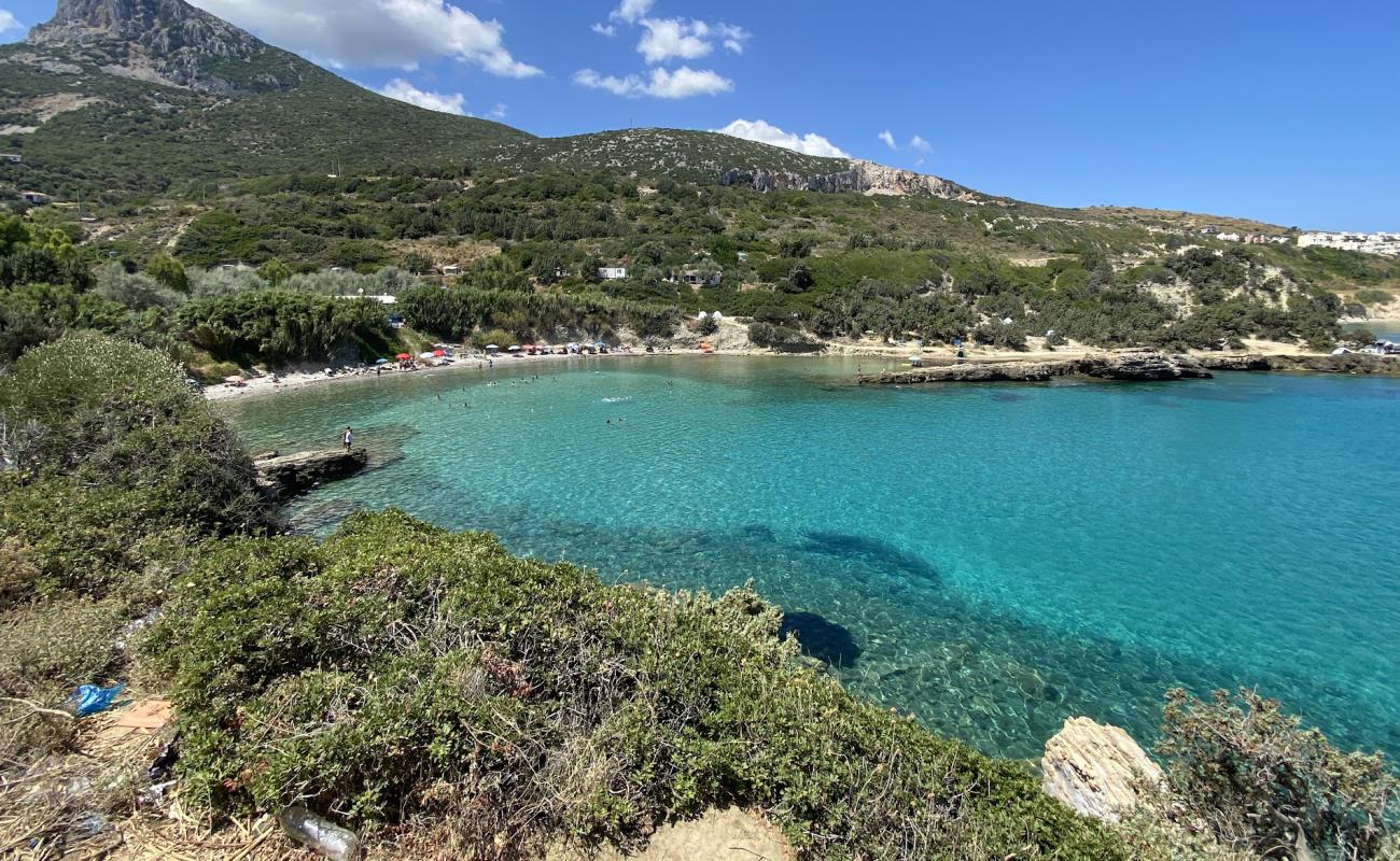 Photo de Dolungaz Camping Beach avec terrain rocheux de surface