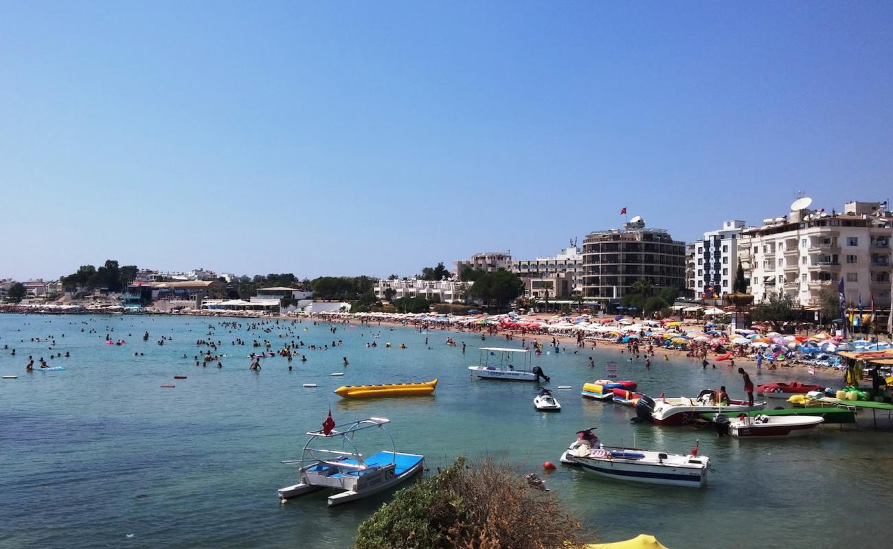 Photo de Altinkum Deniz Beach avec sable beige de surface