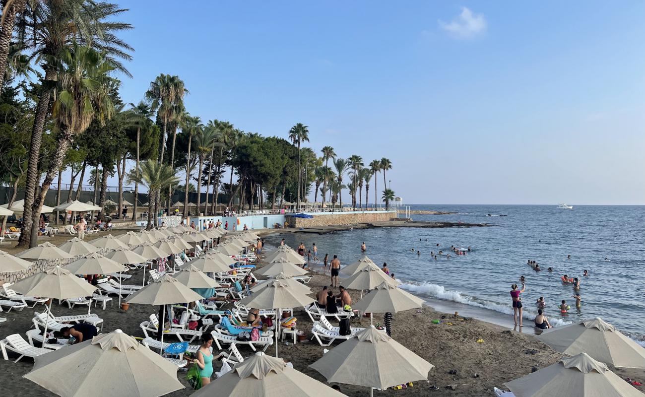 Photo de Karpuzkaldiran Beach avec sable beige de surface