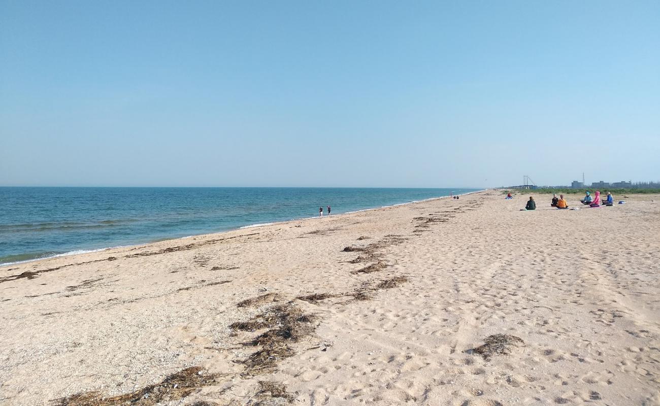 Photo de Plyazh Shchaslyvtsevo avec sable coquillé beige de surface