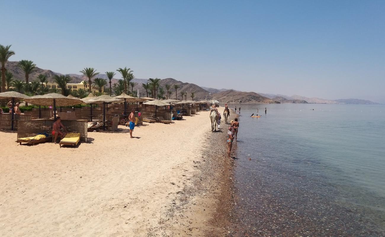 Photo de Mosaique Beach Resort avec sable beige de surface