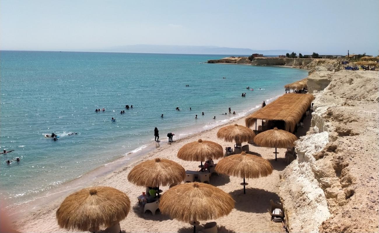 Photo de Tavira avec sable lumineux de surface