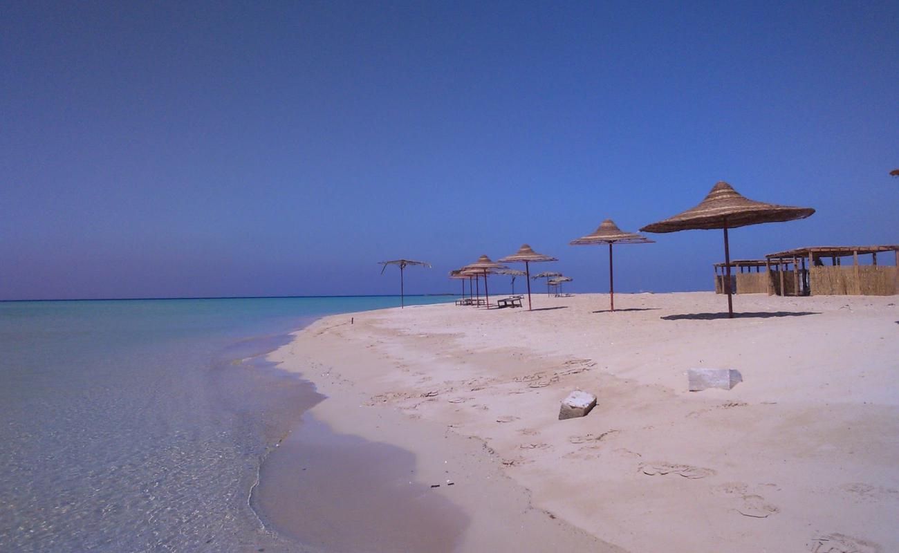 Photo de Ras Sidr beach avec sable beige de surface