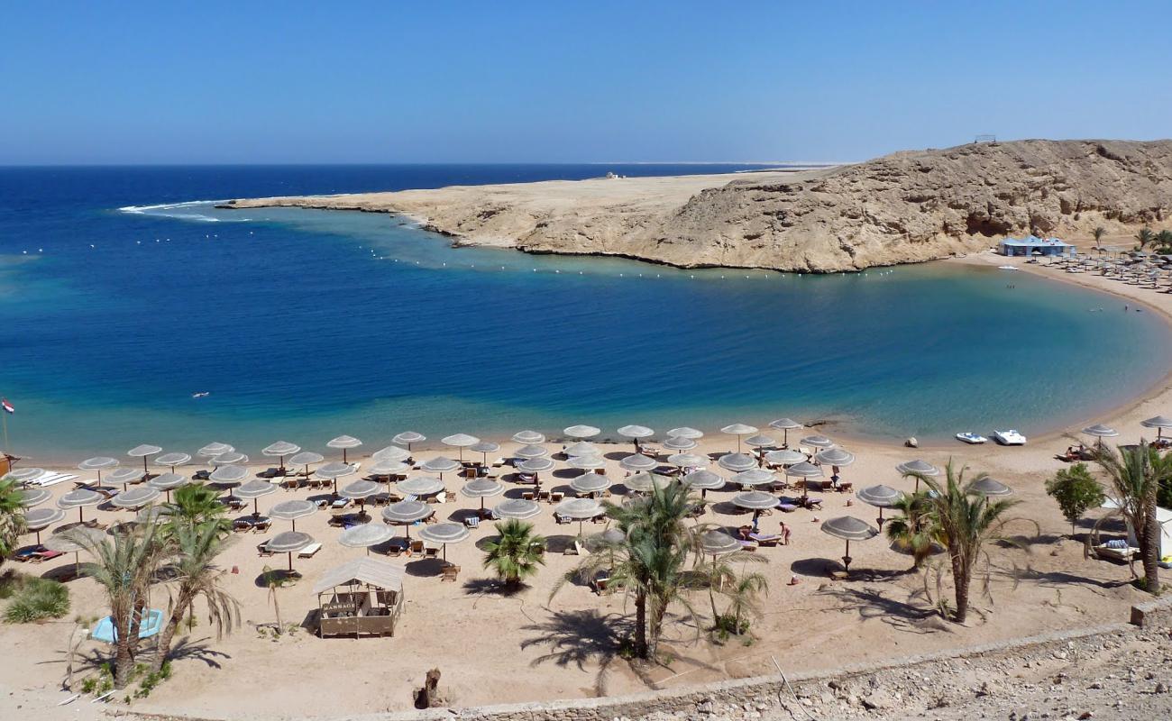 Photo de Plage Al Nabila Grand Bay Makadi avec sable beige de surface