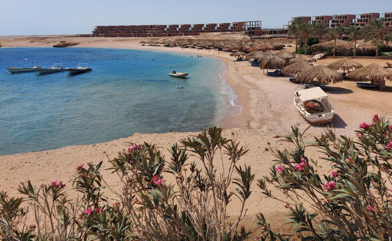 Photo de Sharm El Naga Beach avec sable lumineux de surface