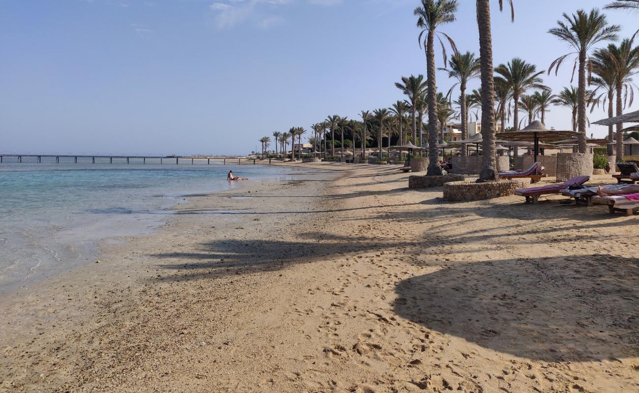 Photo de Plage de l'Elphistone Resort Marsa Alam avec sable lumineux de surface