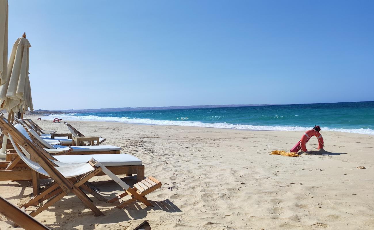 Photo de Masyaf Ras El hekma Beach avec sable lumineux de surface