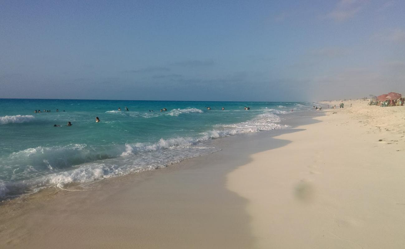 Photo de Al Marwa Beach avec sable fin blanc de surface
