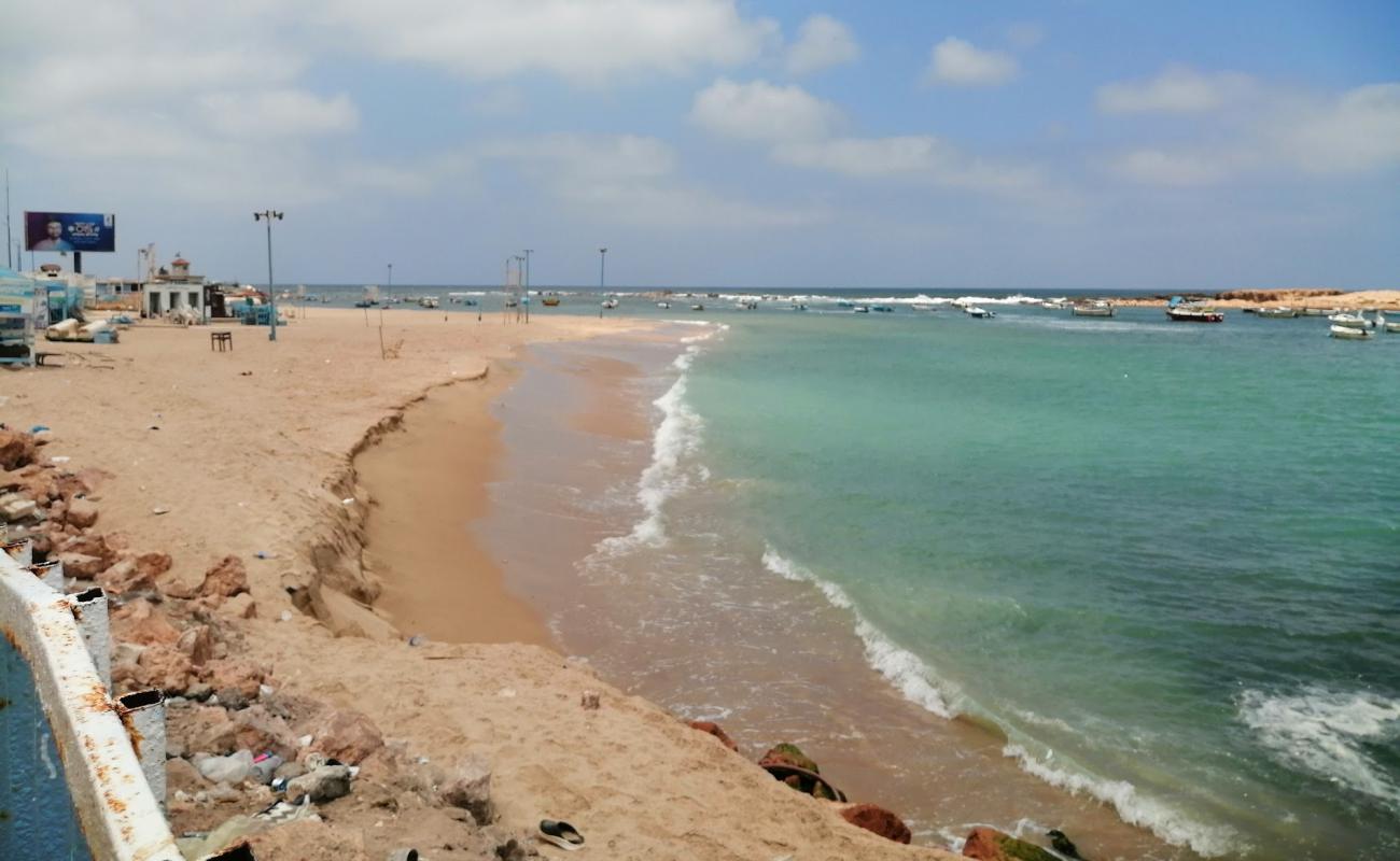 Photo de Miamy Beach avec sable lumineux de surface