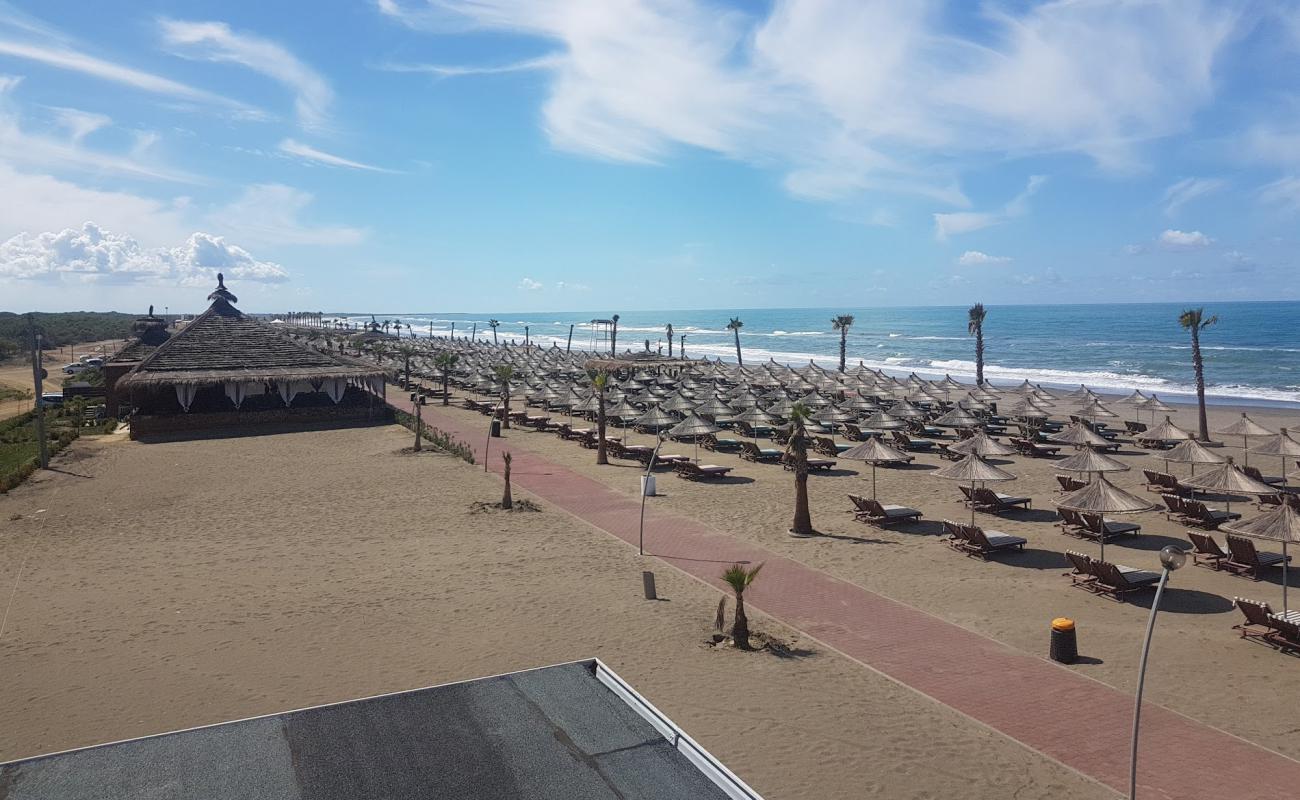 Photo de Spille beach avec sable fin et lumineux de surface