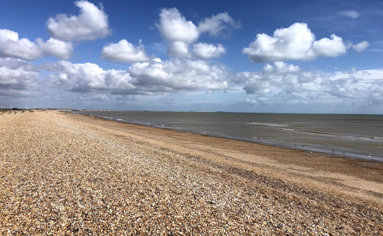 Photo de Winchelsea beach avec caillou fin clair de surface