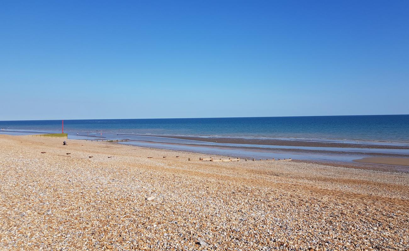 Photo de Glyne Gap beach avec caillou fin clair de surface