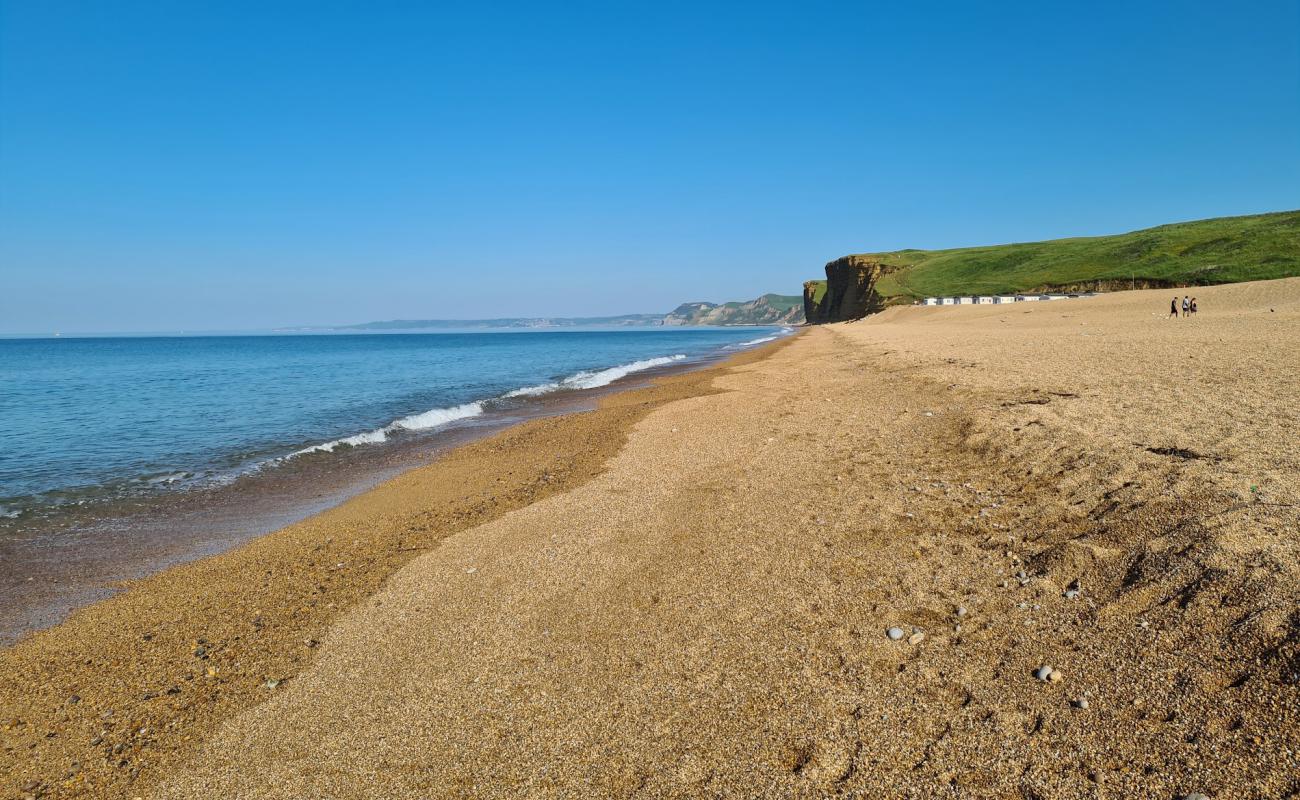 Photo de Jurassic Coast - Cliff II avec petits galets bruns de surface