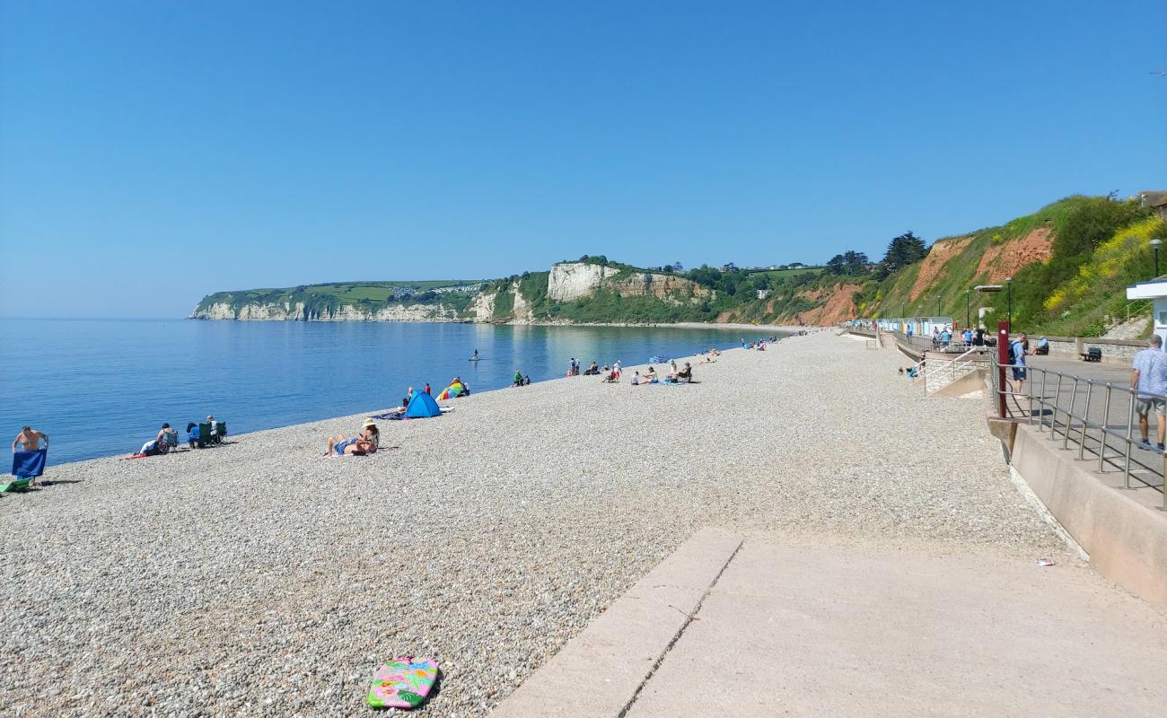 Photo de Plage de Seaton avec caillou clair de surface