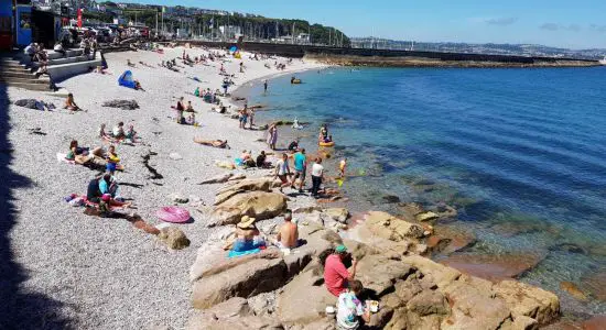 Breakwater beach