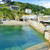 Plage de Polperro