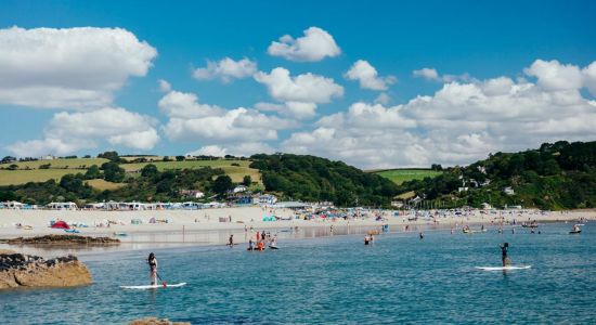 Plage de Pentewan