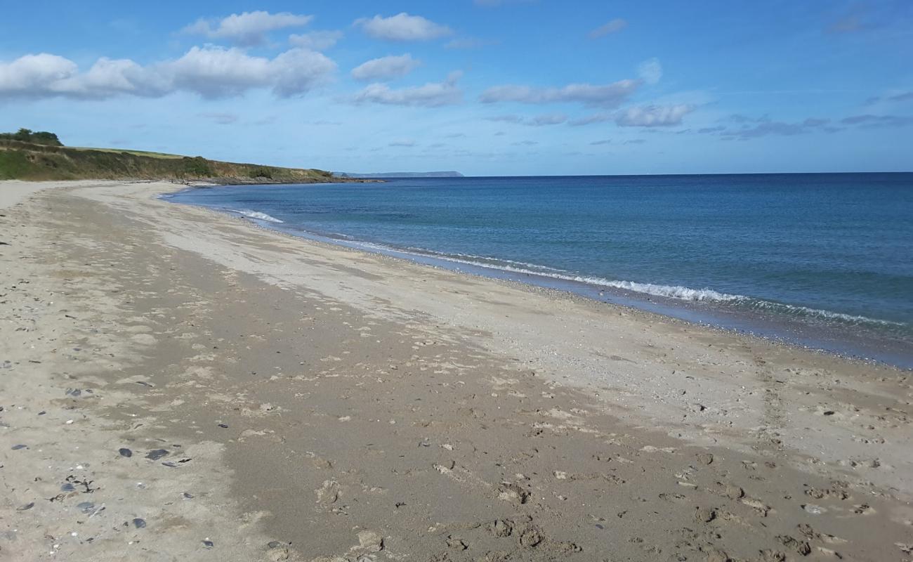 Photo de Plage de Towan avec sable lumineux de surface