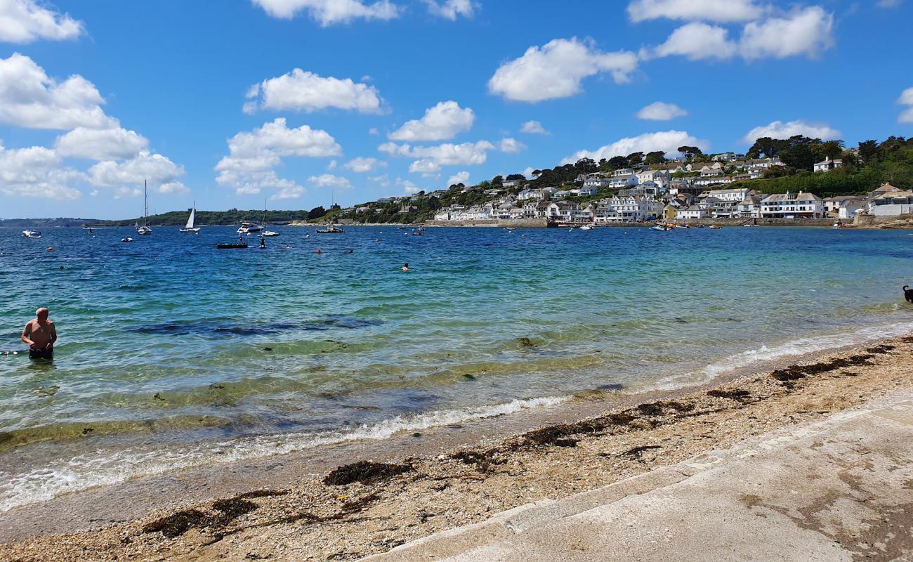 Photo de St Mawes beach avec caillou clair de surface