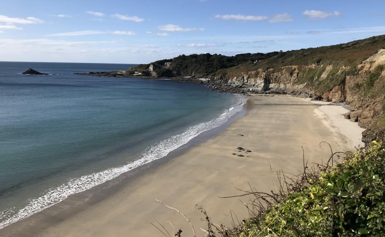 Photo de Kenneggy Cove avec sable beige de surface