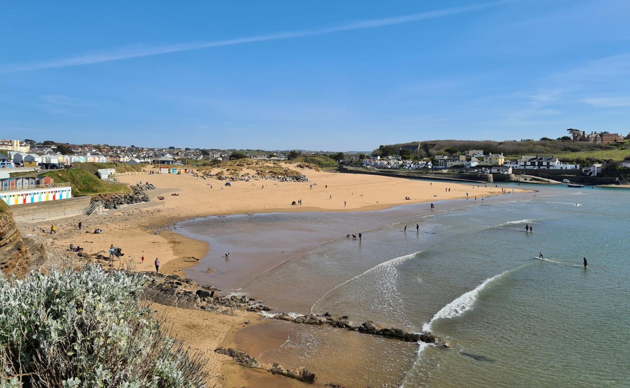 Photo de Summerleaze beach avec sable beige de surface