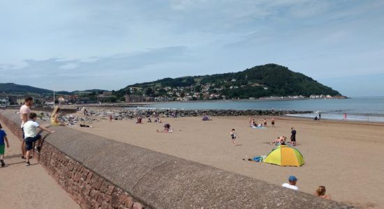 Plage de Minehead