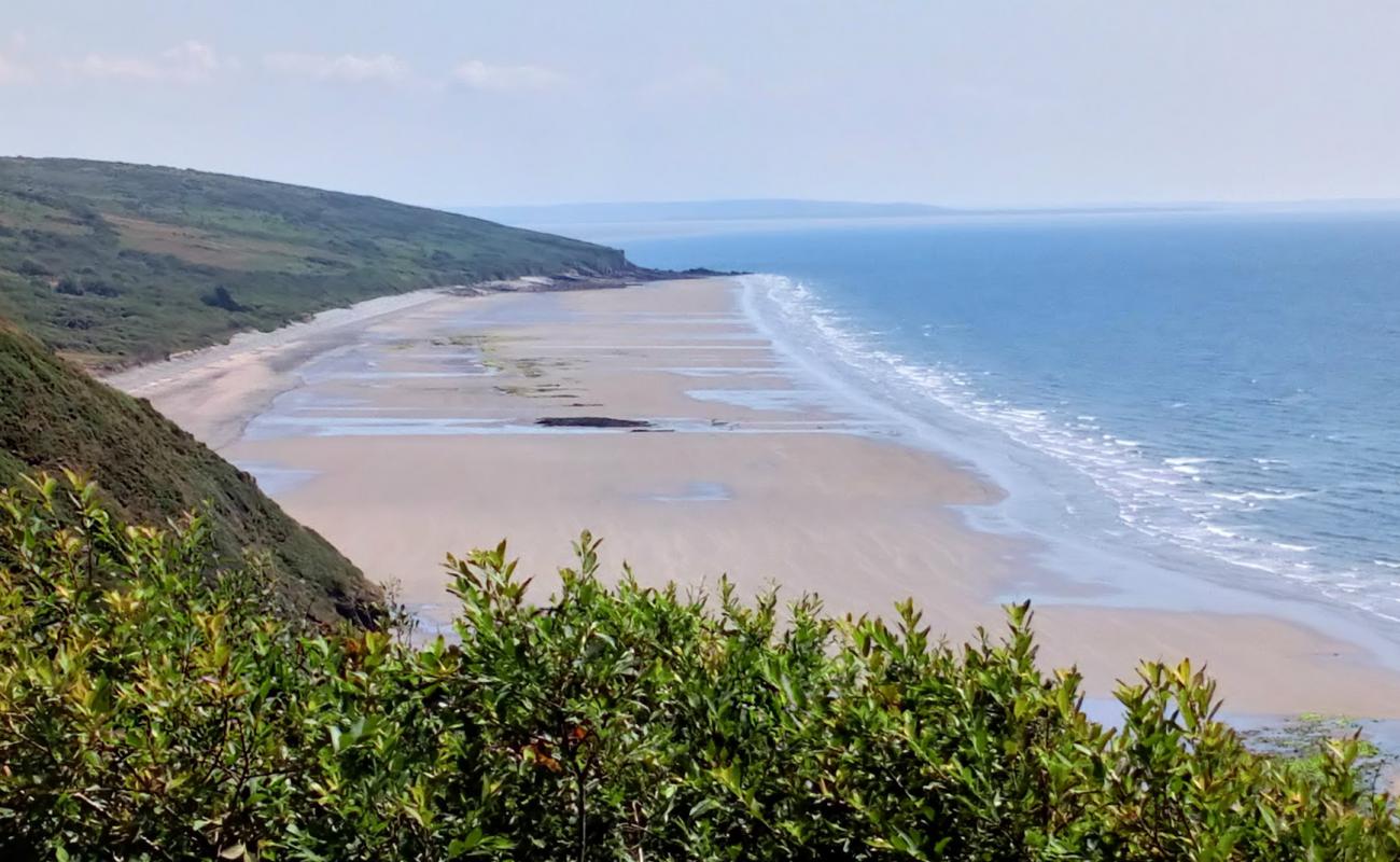Photo de Telpyn beach avec sable beige de surface