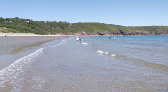 Freshwater East beach