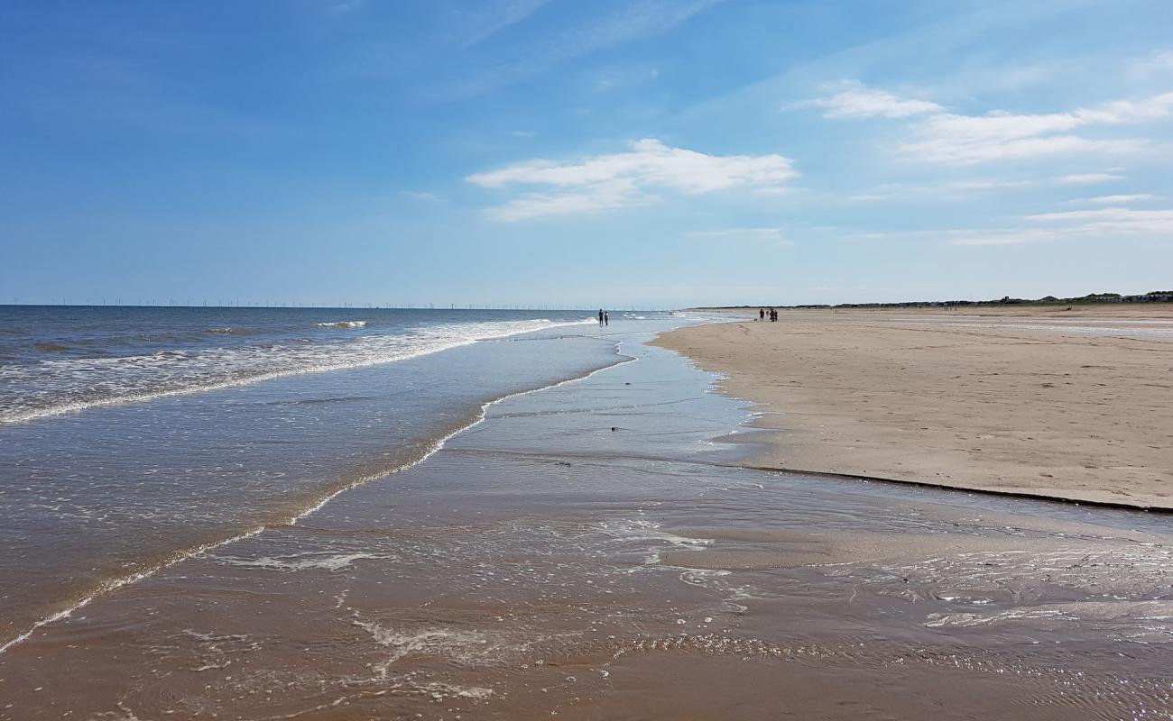 Photo de Mablethorpe beach avec sable beige de surface