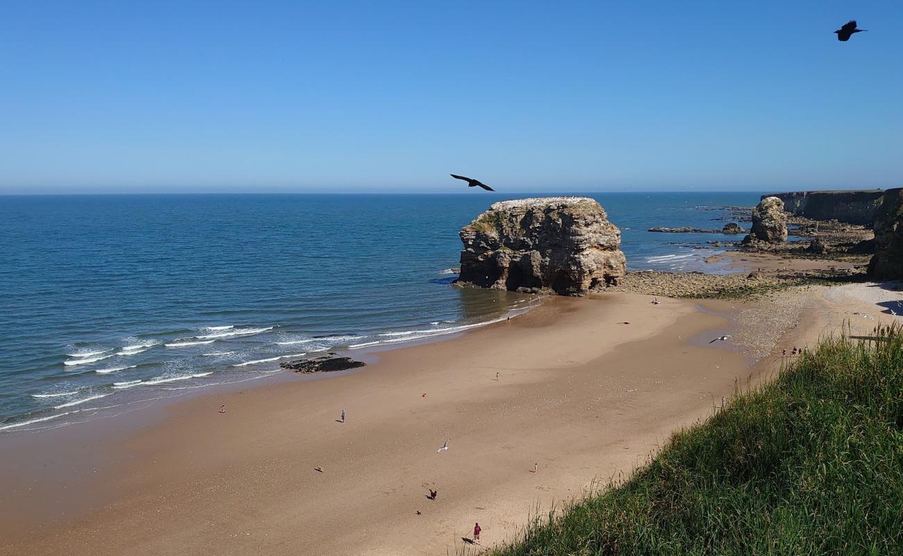 Photo de Plage de Marsden avec sable lumineux de surface