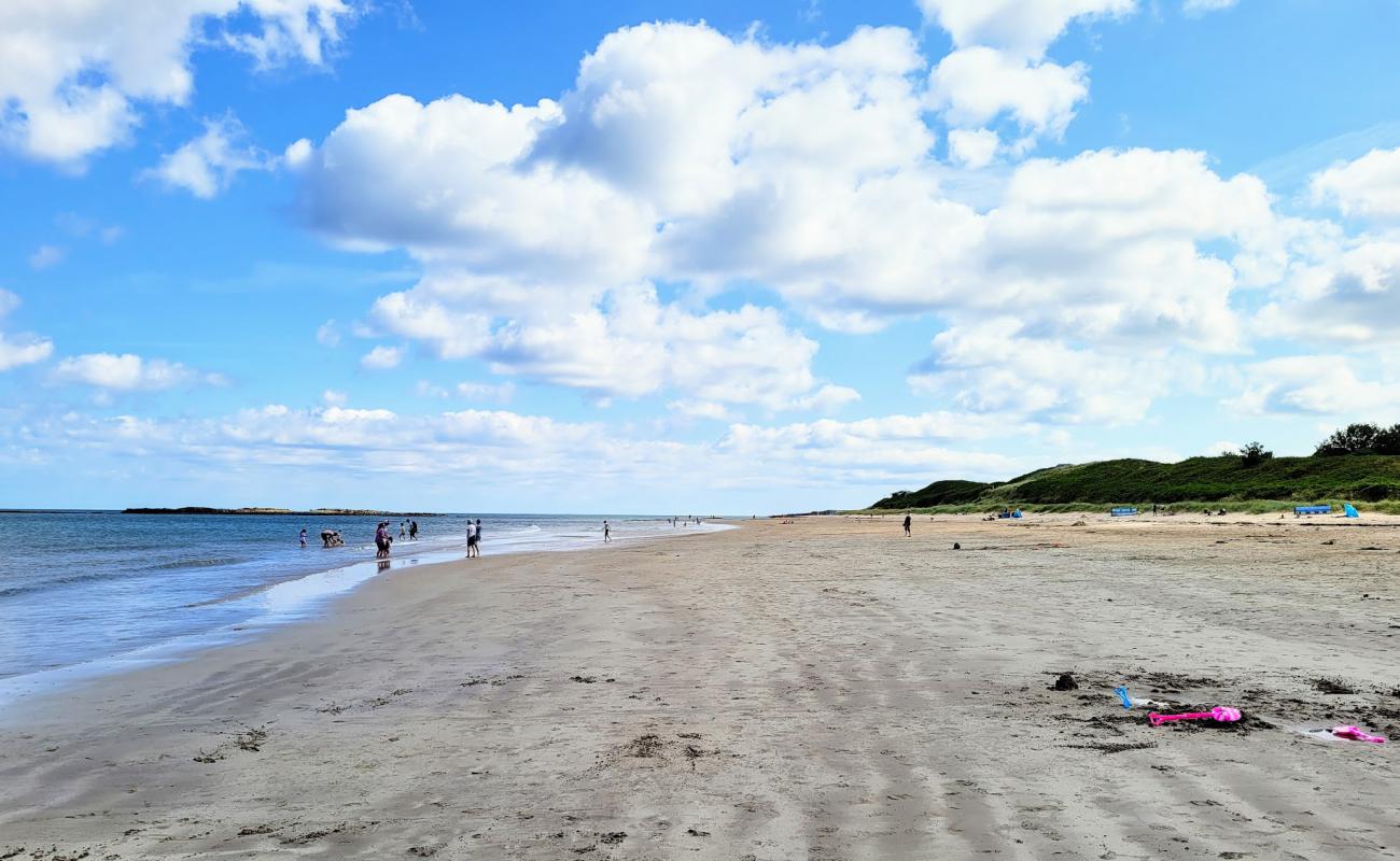 Photo de Low Newton beach avec sable beige de surface