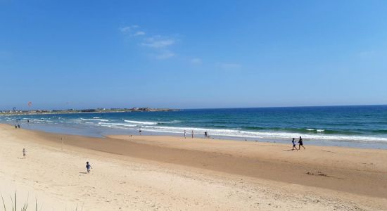 Plage de Beadnell Bay