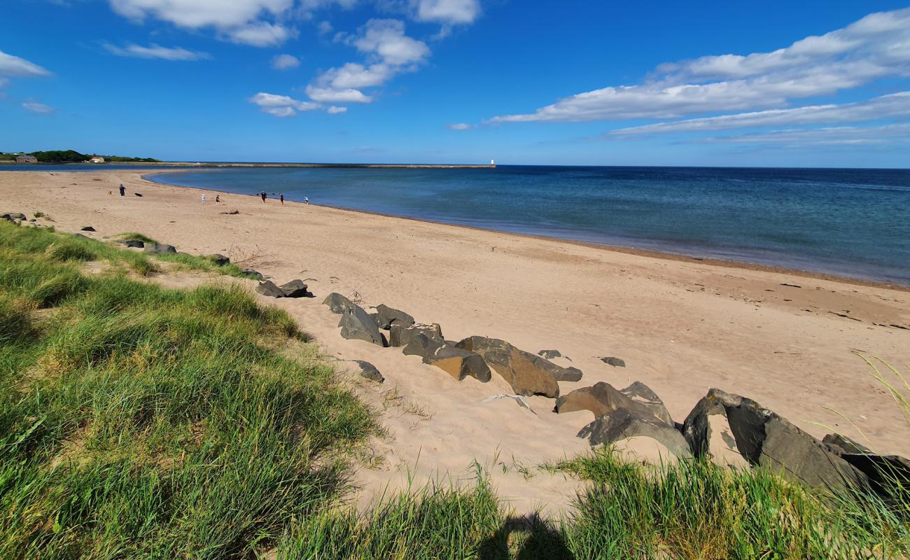 Photo de Spittal beach avec sable beige de surface