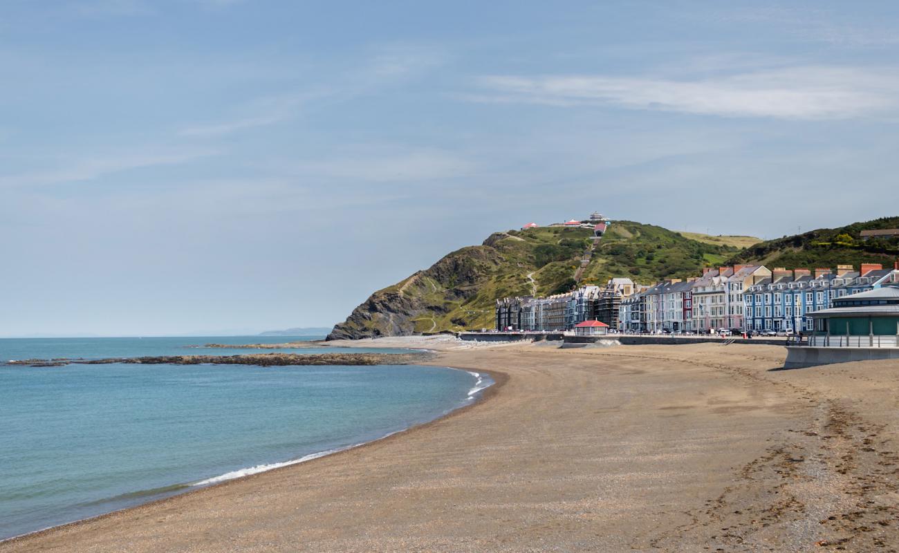 Photo de Aberystwyth North avec petits galets gris de surface