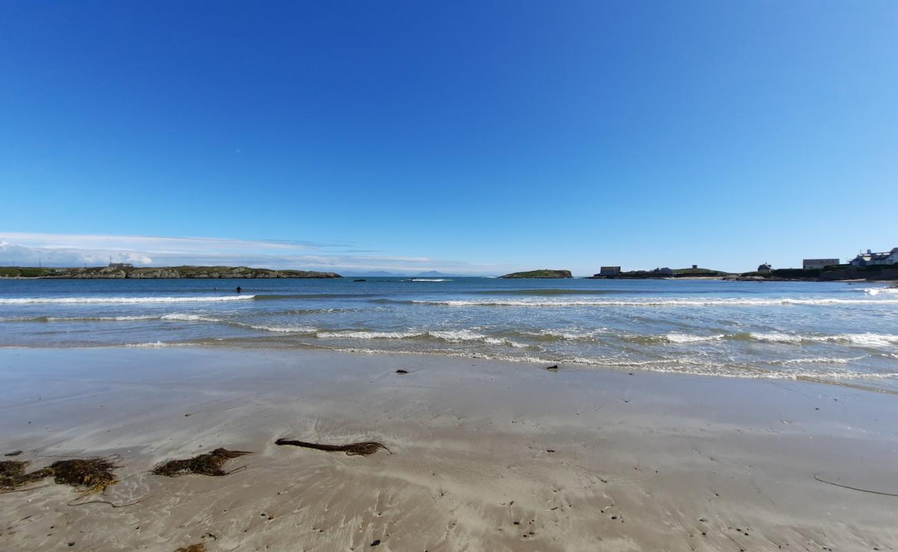 Photo de Traeth Borth Wen avec sable beige de surface