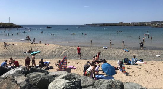 Trearddur Bay beach