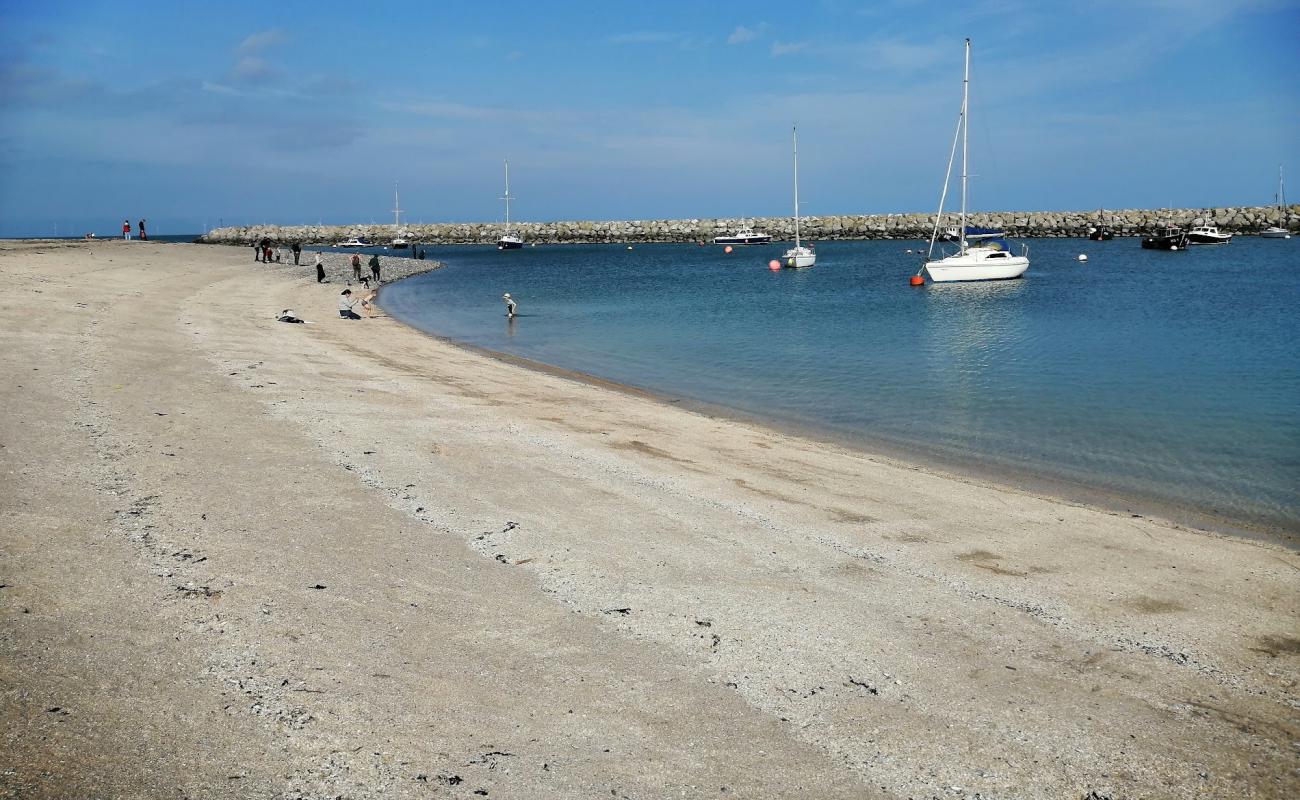 Photo de Rhos-on-Sea beach avec sable lumineux de surface