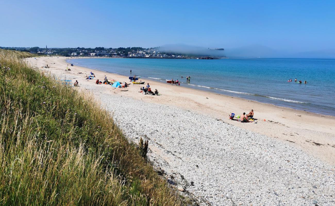 Photo de Ballycastle Beach avec sable beige & galets de surface