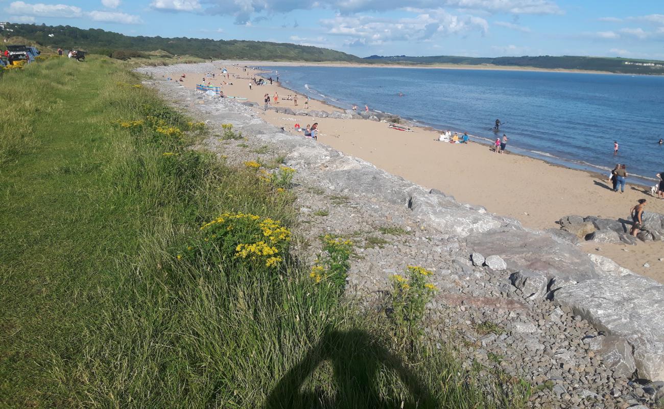 Photo de Porthcawl beach avec sable beige de surface
