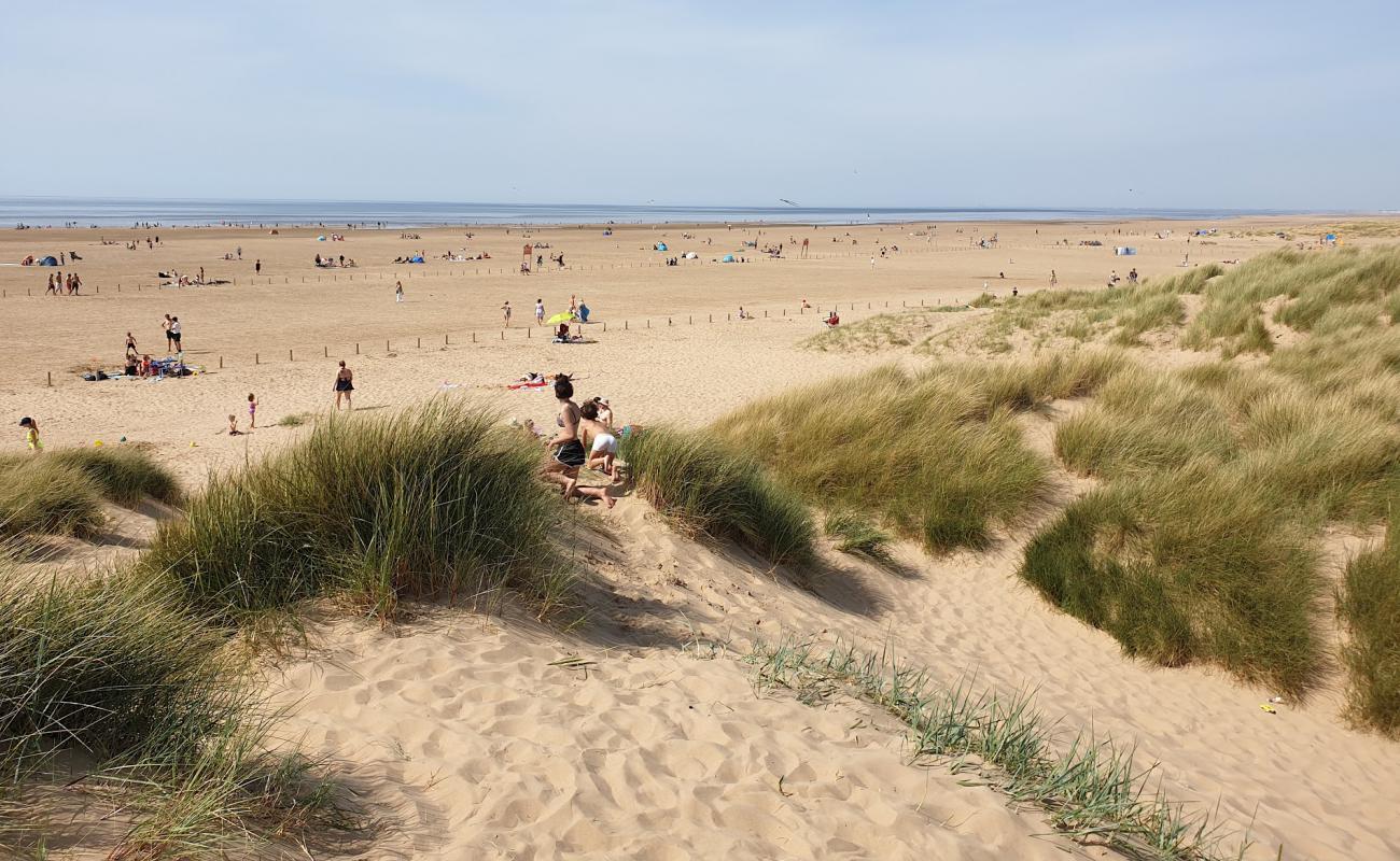 Photo de Plage d'Ainsdale avec sable lumineux de surface