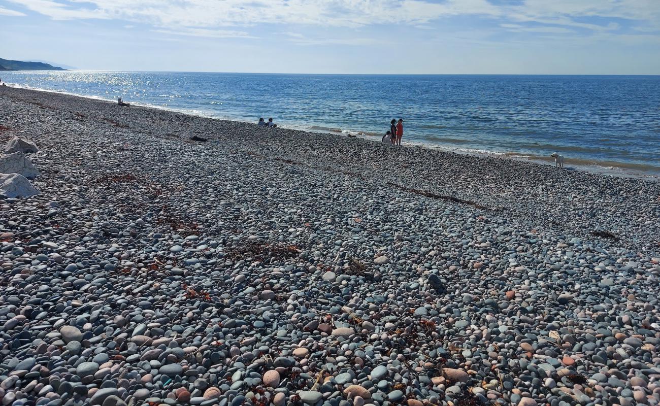 Photo de St bees beach avec caillou clair de surface