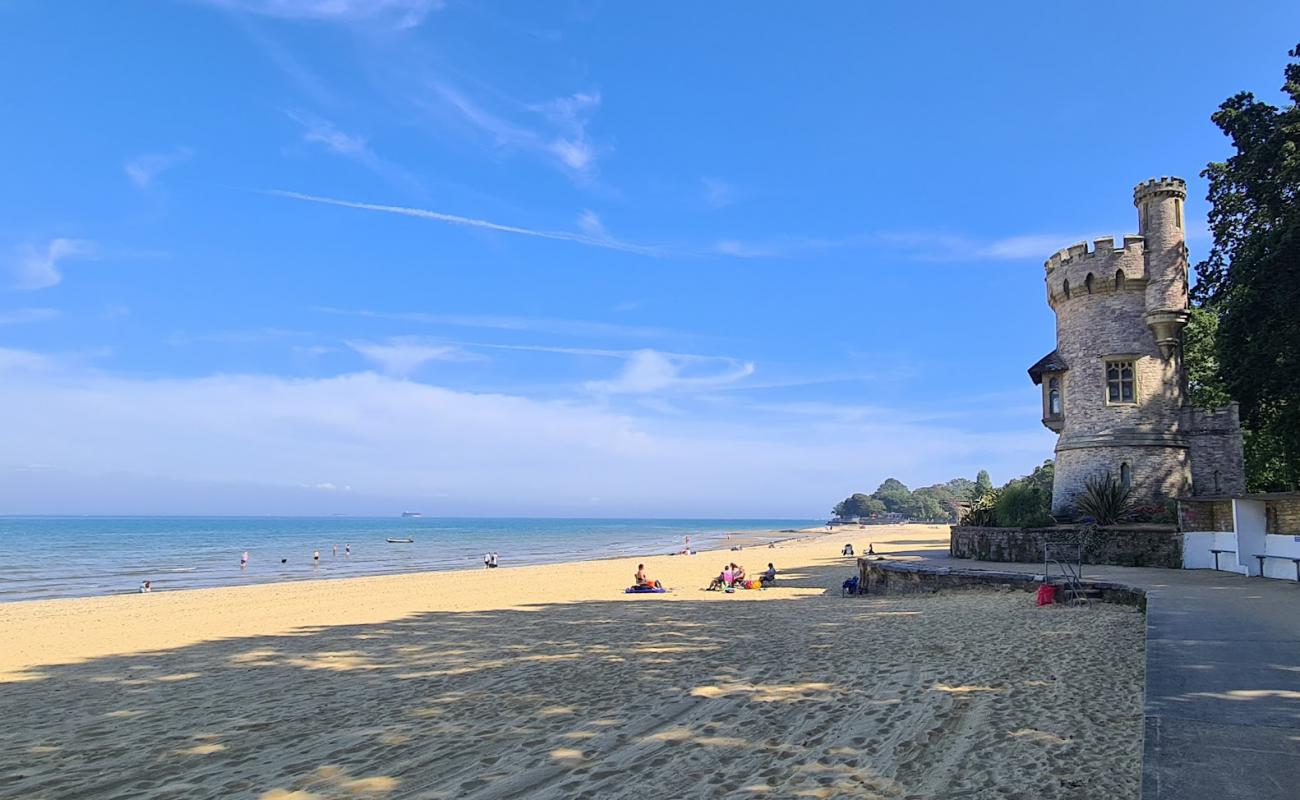 Photo de Plage Appley avec sable beige de surface