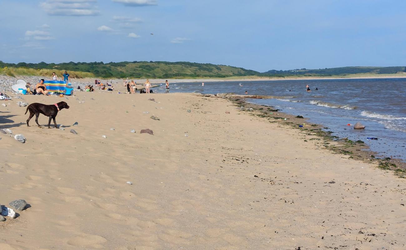 Photo de Plage Newton avec sable beige de surface